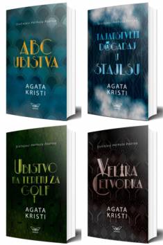 akcija 4 knjiige agate kristi (30 popusta) agata kristi